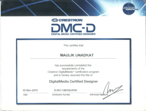 2 Crestron DigitalMedia Certified Designer scaled
