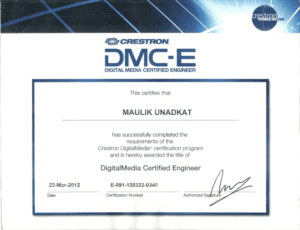 3 Crestron DigitalMedia Certified Engineer scaled 1